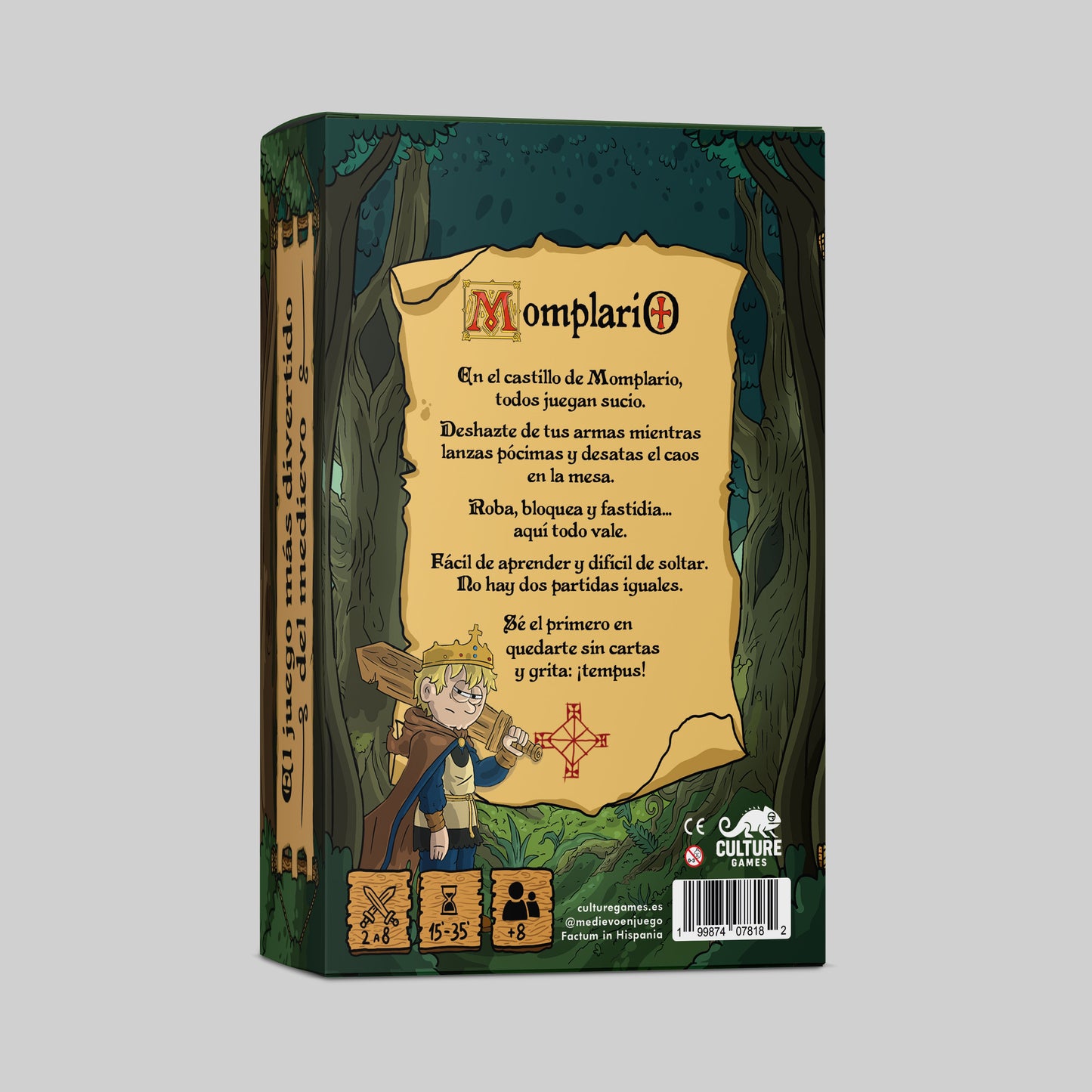 MOMPLARIO | Joc de Cartes Templer