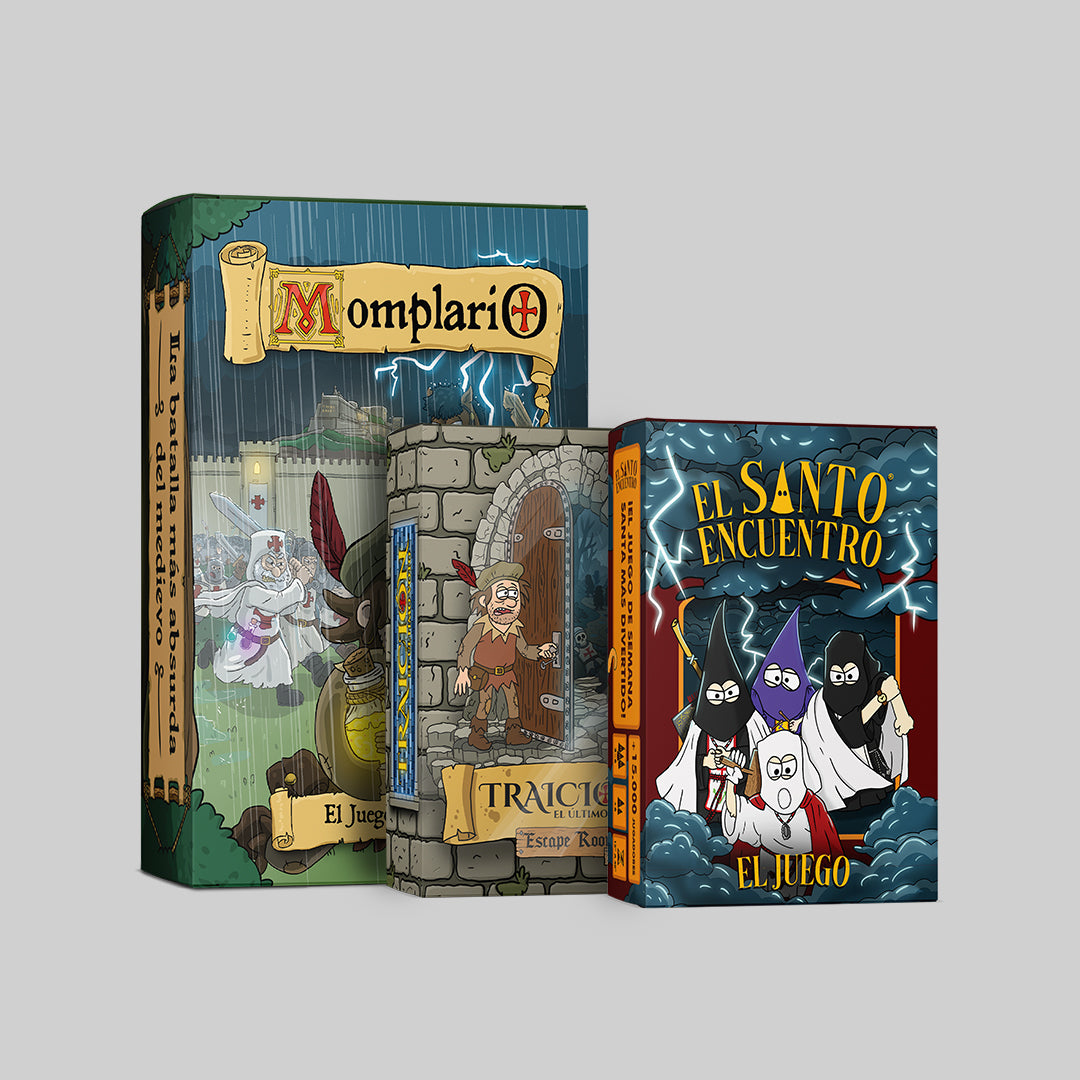 Pack Triple Aventura Culture Games