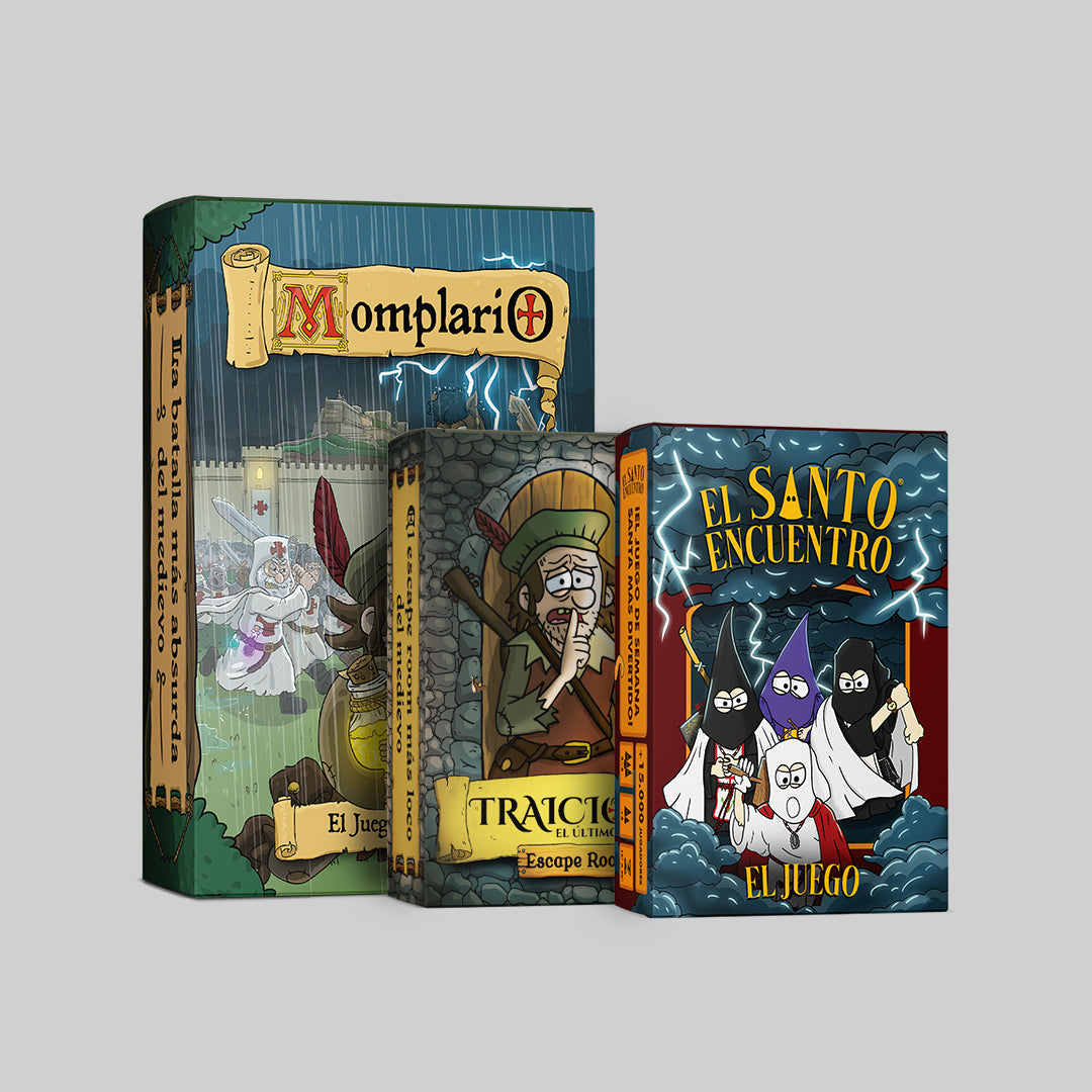Pack Triple Aventura Culture Games