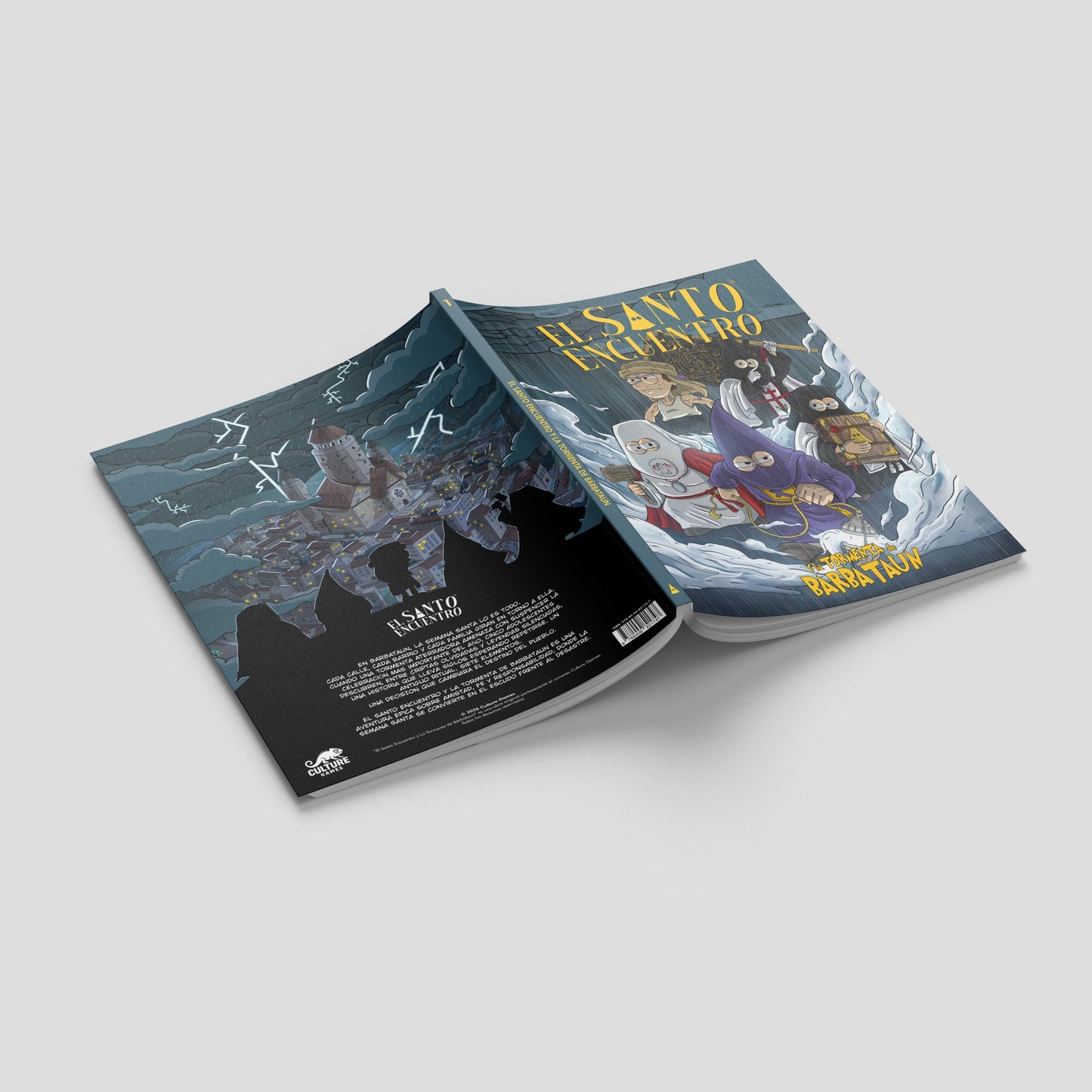 Cómic El Santo Encuentro y la Tormenta de Bárbataun (Preventa)