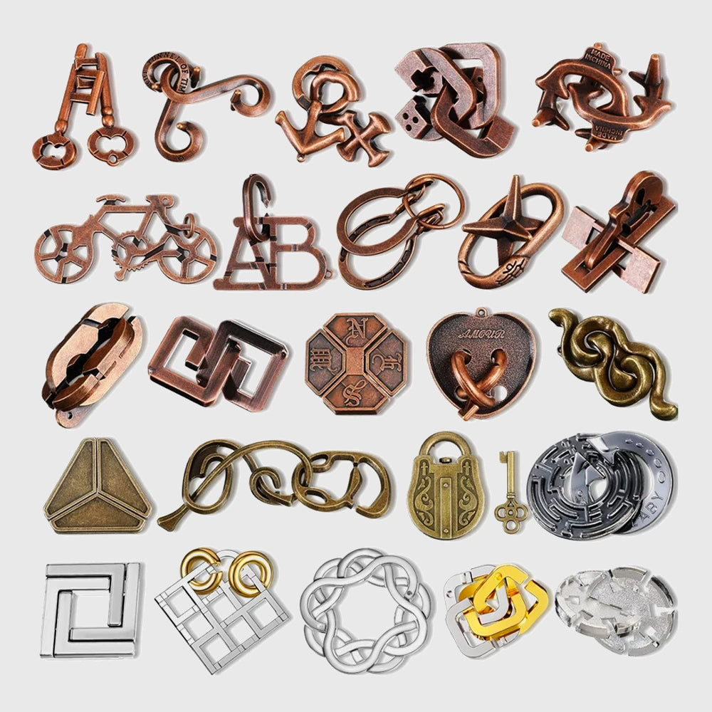 🔐 Enigma Sorpresa | Puzles Metálicos