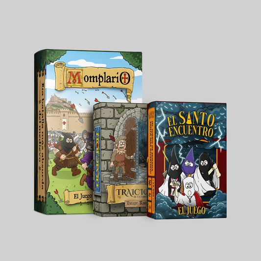 Pack Triple Aventura Culture Games