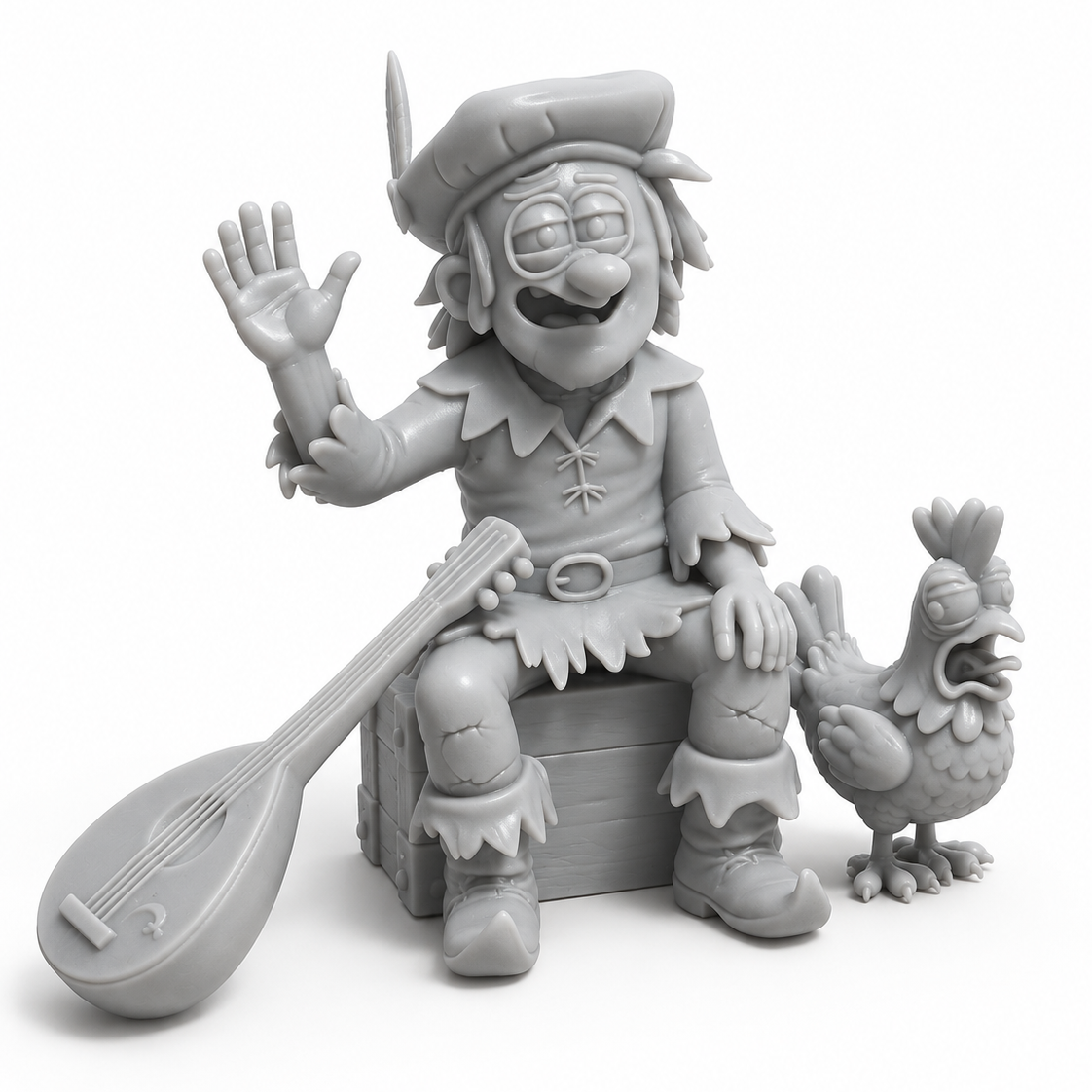 Reimundo el Juglar | Figura Oficial Coleccionable Universo Culture Games