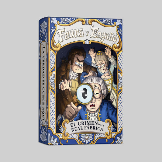 Caja de Fauna y Engaño, juego de misterio y deducción de Culture Games
